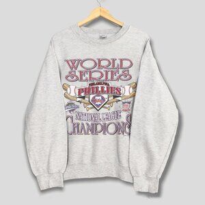 Vintage 1993 Philadelphia Phillies Sweatshirt, MLB Phillies World Series Shirt